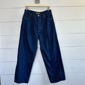 Mother Snacks Women’s 30 The Pleated Fun Dip Puddle Jeans Cold Brew New NWT